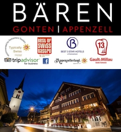 Hotel Bären Gonten (Nähe St.Gallen)