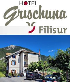 Hotel Restaurant Grischuna (Neueröffnung zw. Savognin und Davos)